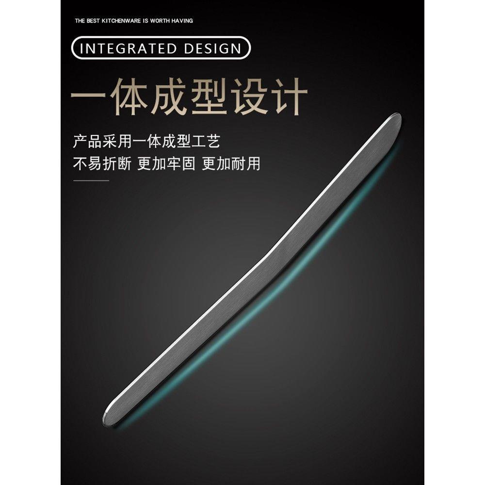 Stainless Steel Filling Spoon, Dumpling Filling Scoop, Filling Mixing Tool, Wonton Stick, Flat Spoon, Labor-Saving Gadget