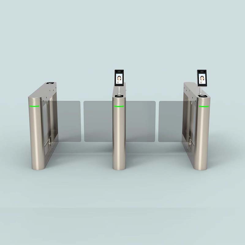 Intelligent Pedestrian Gate Swing Gate Source Manufacturer Museum Gate Ticketing System Small Swing Gate Face Recognition System