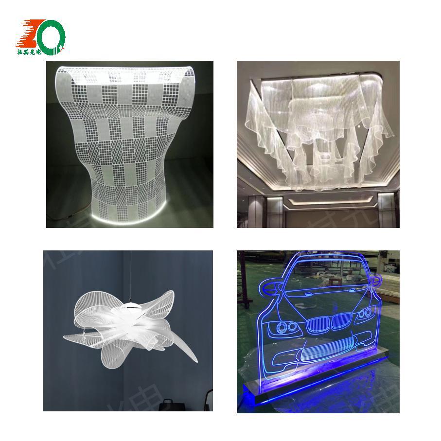 Manufacturers supply scribing light guide plate light box light guide plate acrylic light guide plate light emitting plate