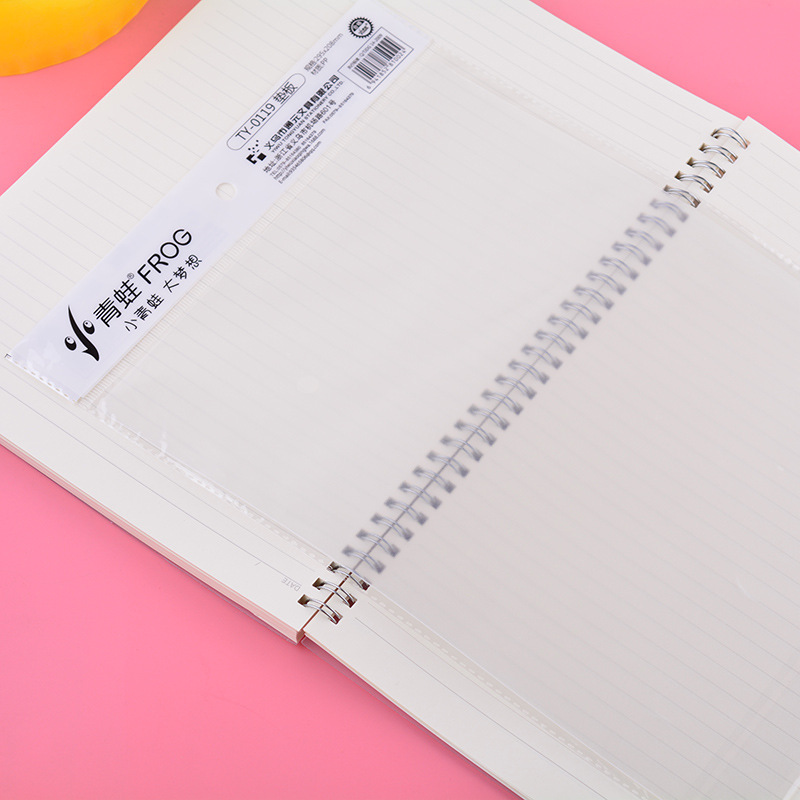 Children's painting A3 transparent frosted pad for primary and secondary school students writing test A4 soft pad waterproof PP pad