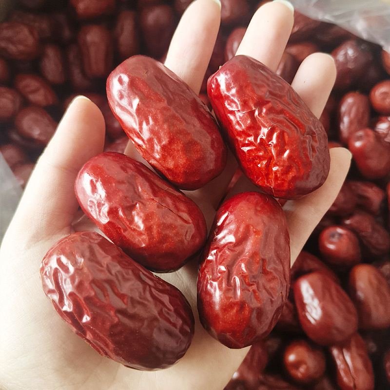 2025 New Arrivals Xinjiang Hotan Corps Jujubes for Gifting Wholesale Premium Jujubes Snacks Extra Large Fruit