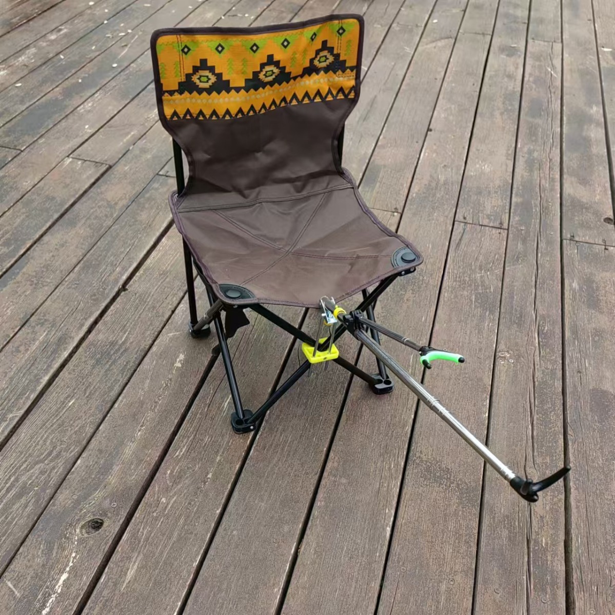 Manufacturer Lightweight Outdoor Fishing Chair Folding Turret Small Chair Fishing Chair Stool Portable Simple Fishing Camping Stool