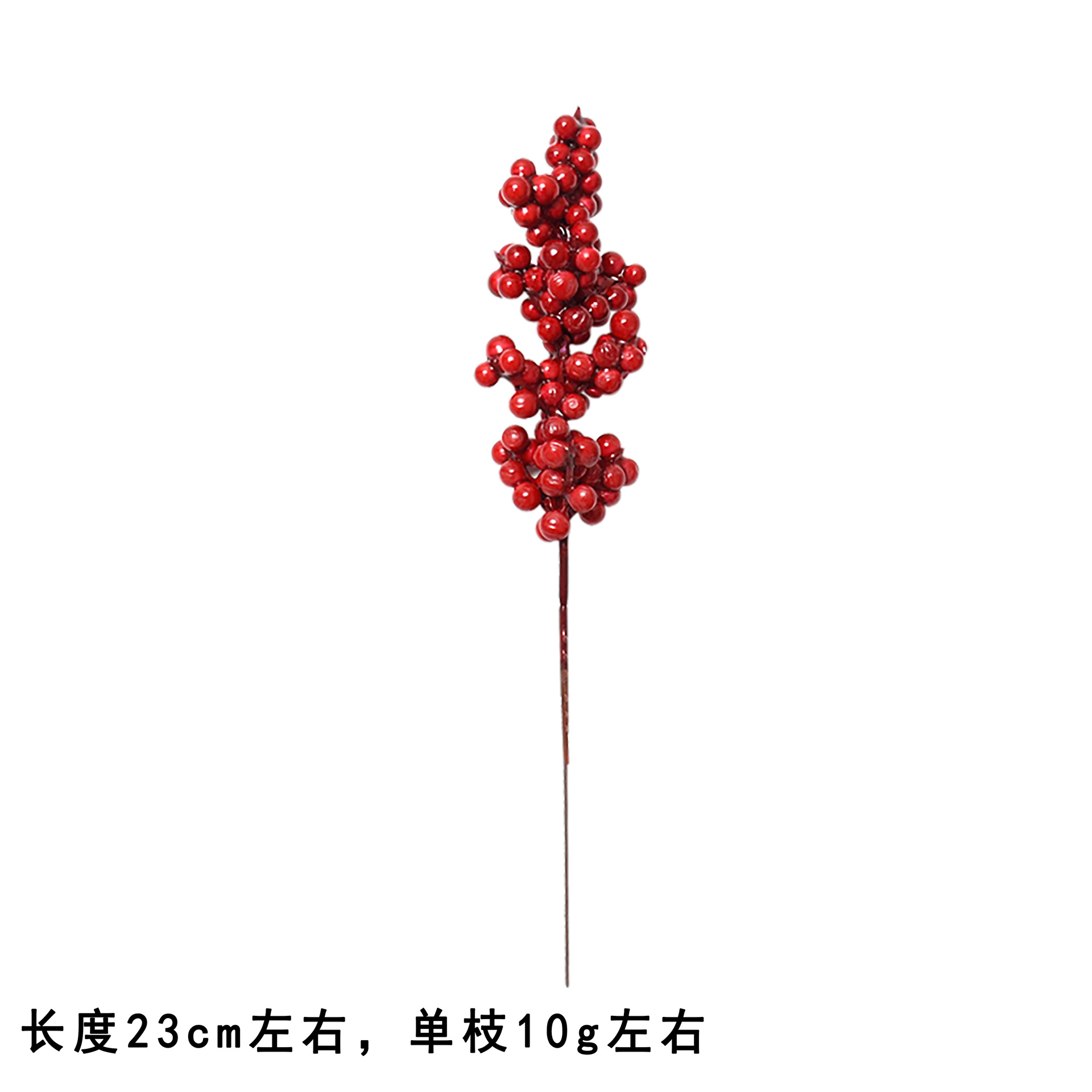 Cross-Border Artificial Red Fruit Bunch Decoration, Artificial Red Fruit Bunch, Artificial Fortune Fruit, Home Decoration Ornaments, Red Fruit Cuttings
