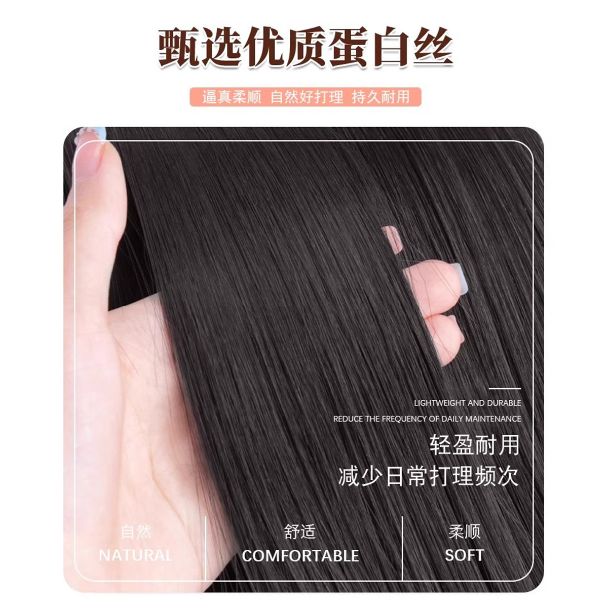 Hair Bun Wig for Women, Lazy Style Feather Hair Clip, Low Bun Hairpiece, Fluffy Back of the Head Wig