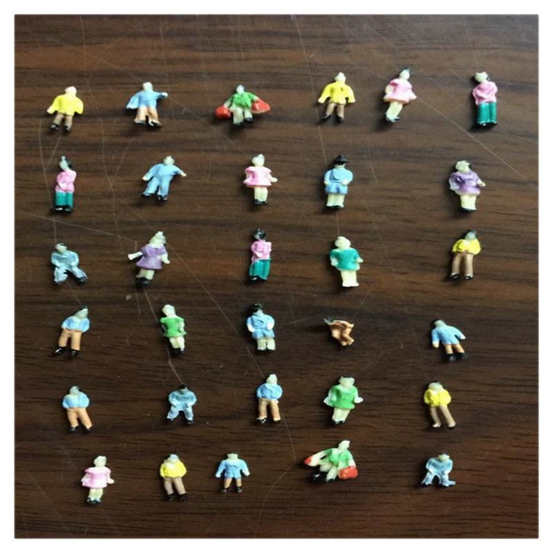 Sand Table Model Material Handmade diy Building Model Sand Table Model Mini Little Man Real Estate Model Color Man