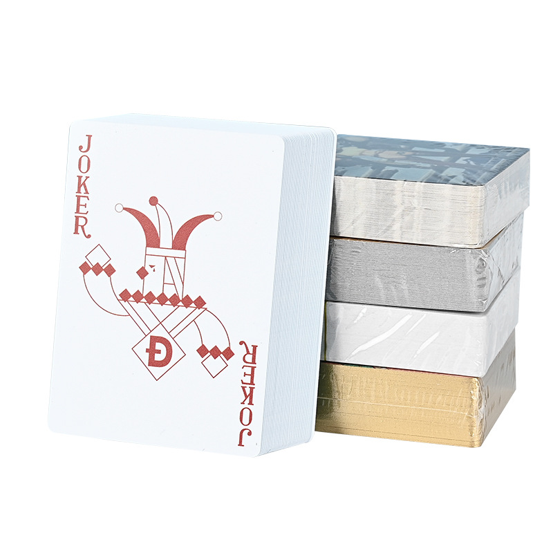 Poker Customization Factory Card Advertising Company Promotional Printing logo Card pvc Egg Poker Customization