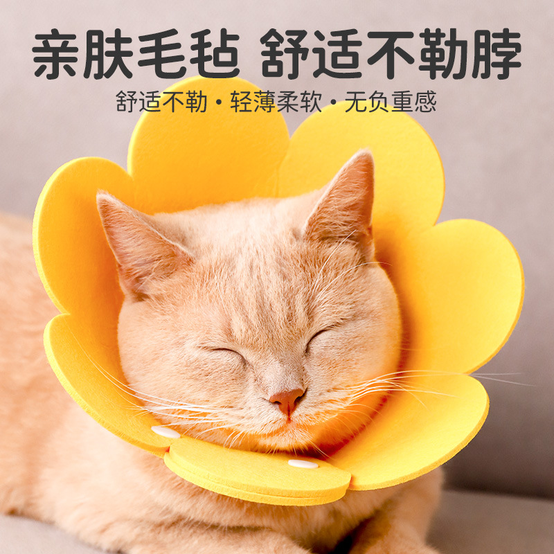 Elizabeth Circle Cat Sterilization Collar Cat Headgear Anti-bite Neck Elizabeth Circle Dog Neck Pet Supplies