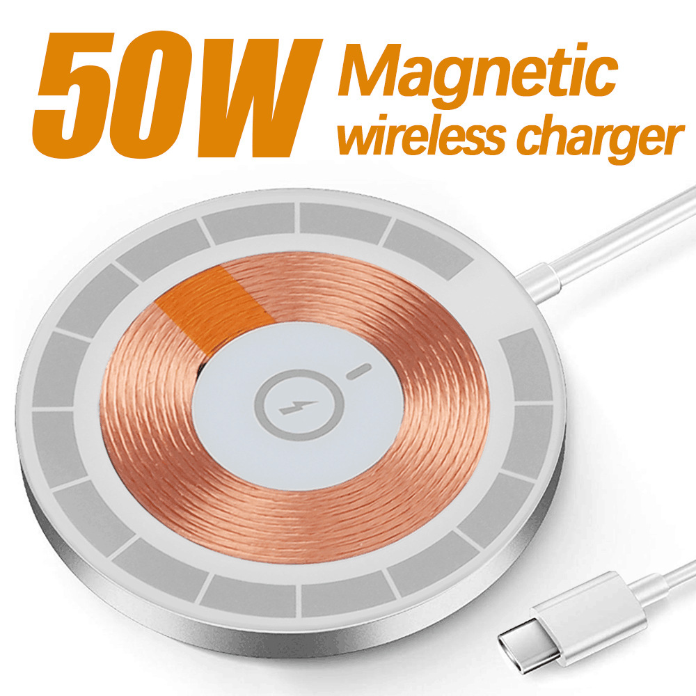 Wireless Charger Suitable for Apple Charger magsafe Magnetic Wireless Charging Fast Charging Mobile Phone Wireless Charging