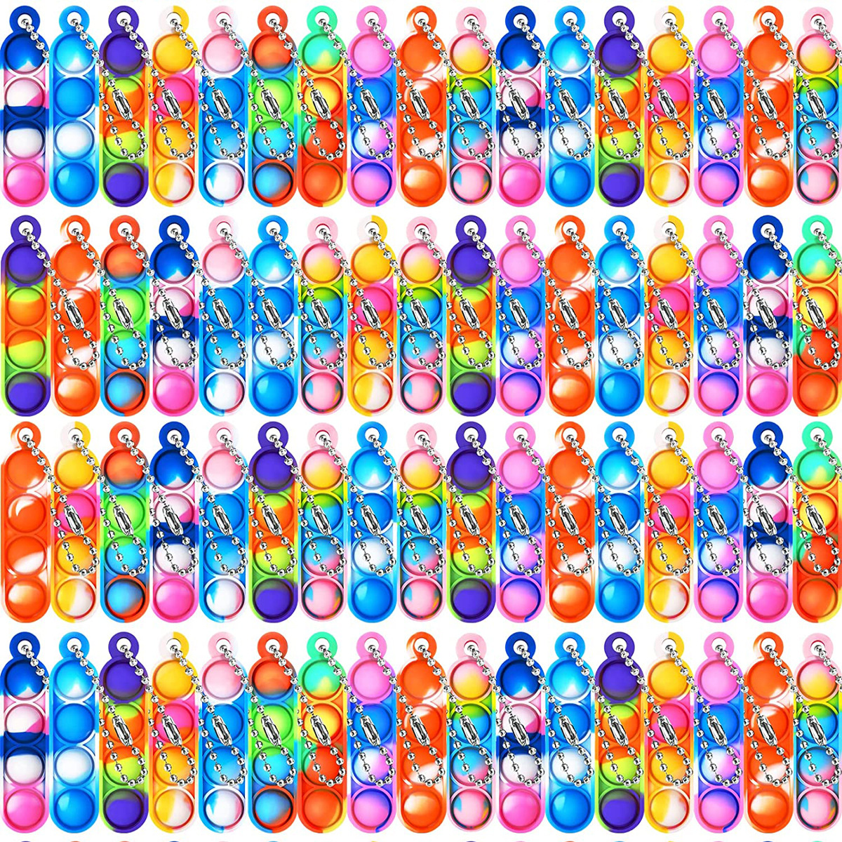 Мини-мишки, брелок, силиконовый длинный пузырьковый подвес, игрушка для снятия стресса для детей