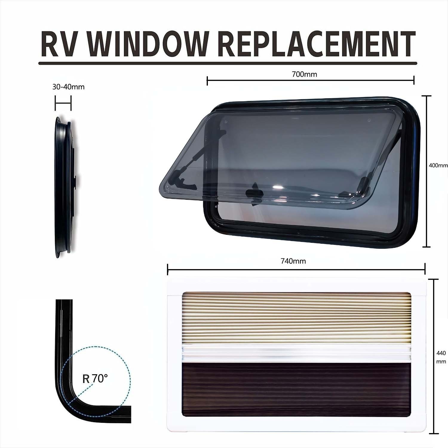Rv Window Accessories, Rv Sliding Window, Acrylic Sliding Window, Source Manufacturer, Export Trade, Size Can Be Customized