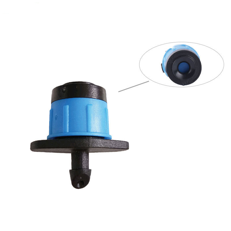 Factory blue adjustable 360 degrees spring dripper full round scattering drip irrigation sprinkler agricultural fruit tree Irrigation dripper