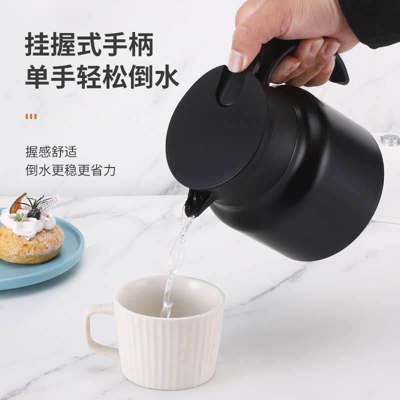 316 Stainless Steel Stewed Teapot Large Capacity Insulated Pot Tea Water Separation Tea Home Office Coffee Pot Wholesale