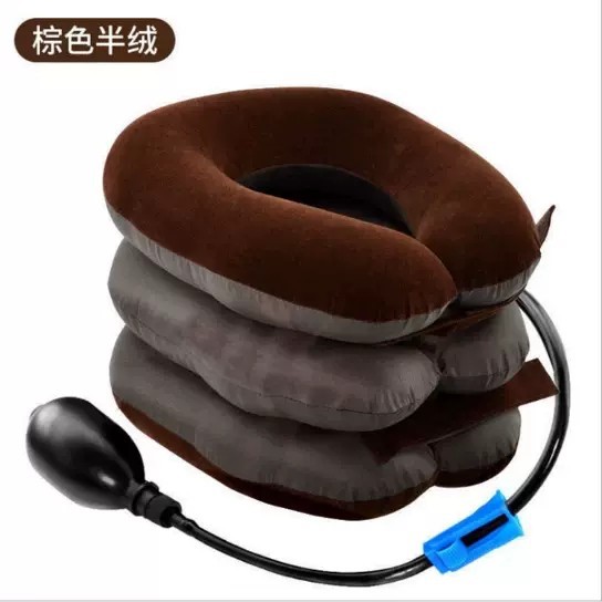 Производитель, утолщенная ПВХ внутренняя трубка, одинарная трубка, надувной домашний инструмент для шейной тракции, портативный надувной