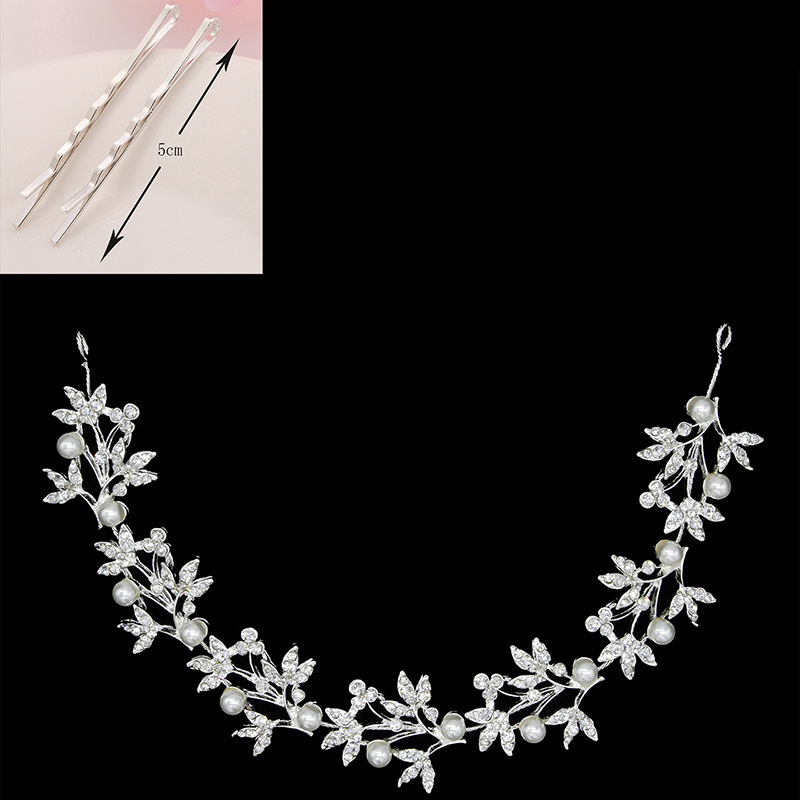 Factory direct European and American full diamond Super Flash silver luxury atmosphere Bride wedding headdress crystal diamond crown hair crown