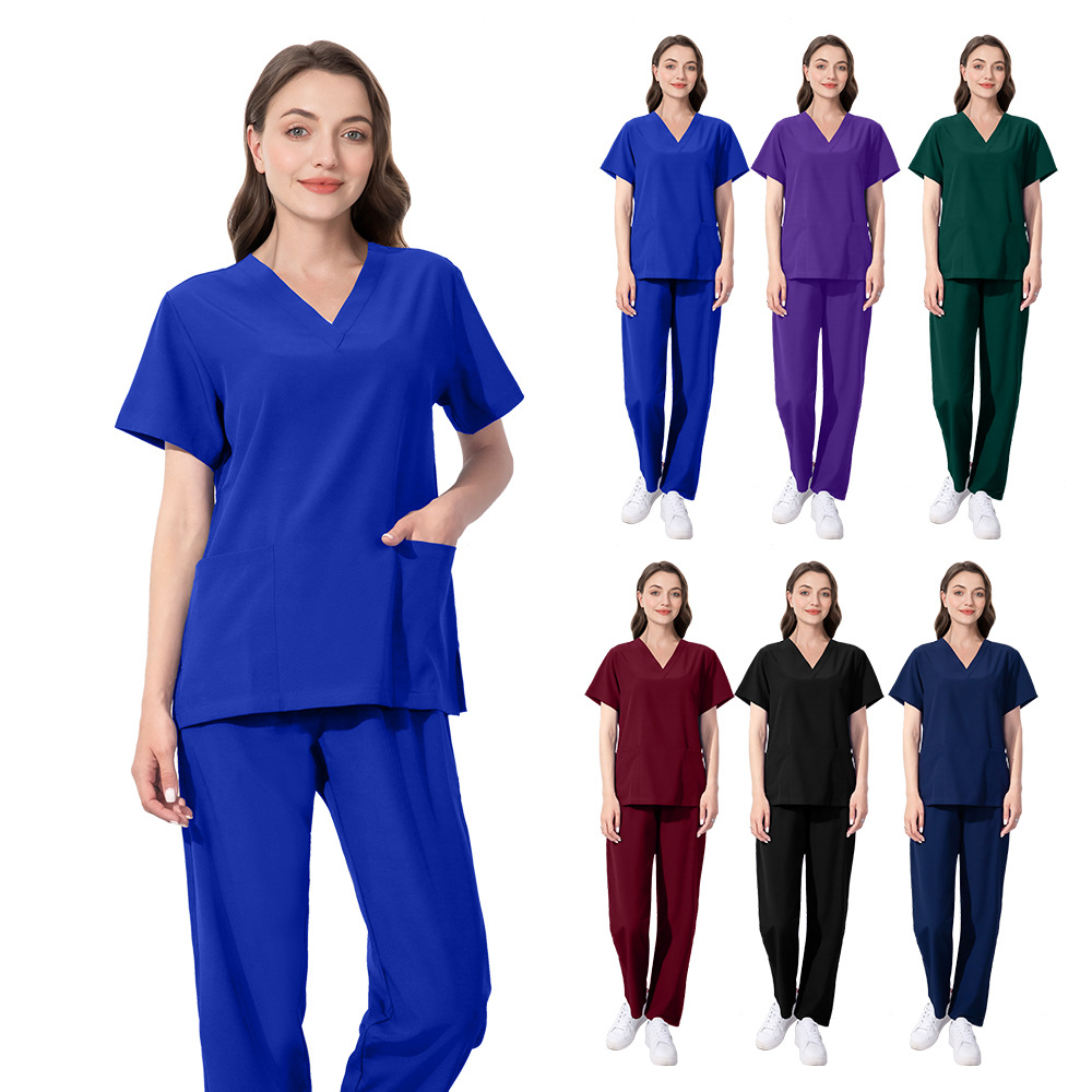 Халат Niaahinn Basic Casual большого размера для салона красоты, стоматологической клиники, больницы, для врачей и медсестер