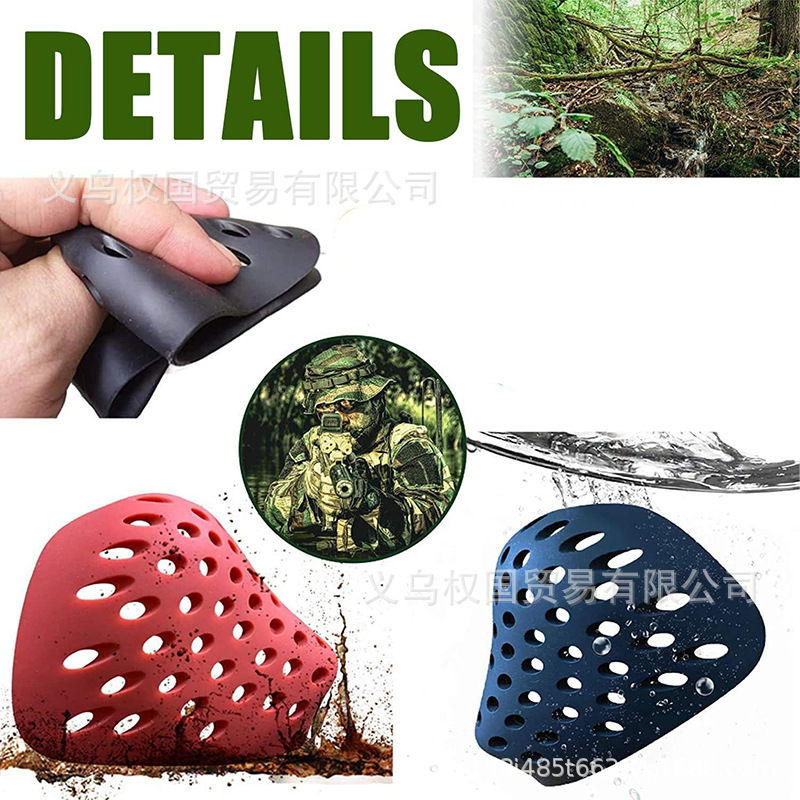 Черно-красная силиконовая маска Faceshell, маска для косплея, велоприспособление, формирующая маска с встроенной поддержкой