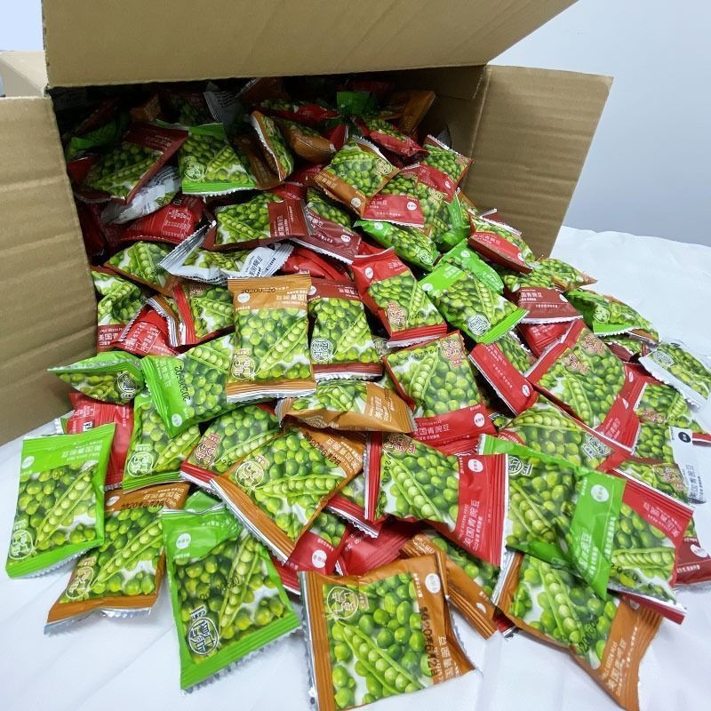 Garlic Green Bean Peas Independent Small Packaging Roasted Internet Celebrated Nostalgic Leisure Snacks Wholesale Bulk Whole Boxes Free Shipping