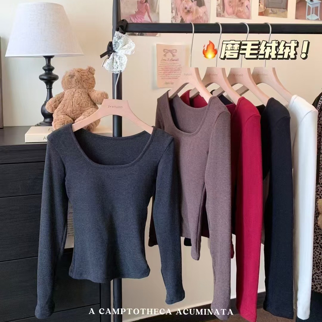 2094 # Double Layer Warm High Quality Base Layer Short Sleeve Shirt