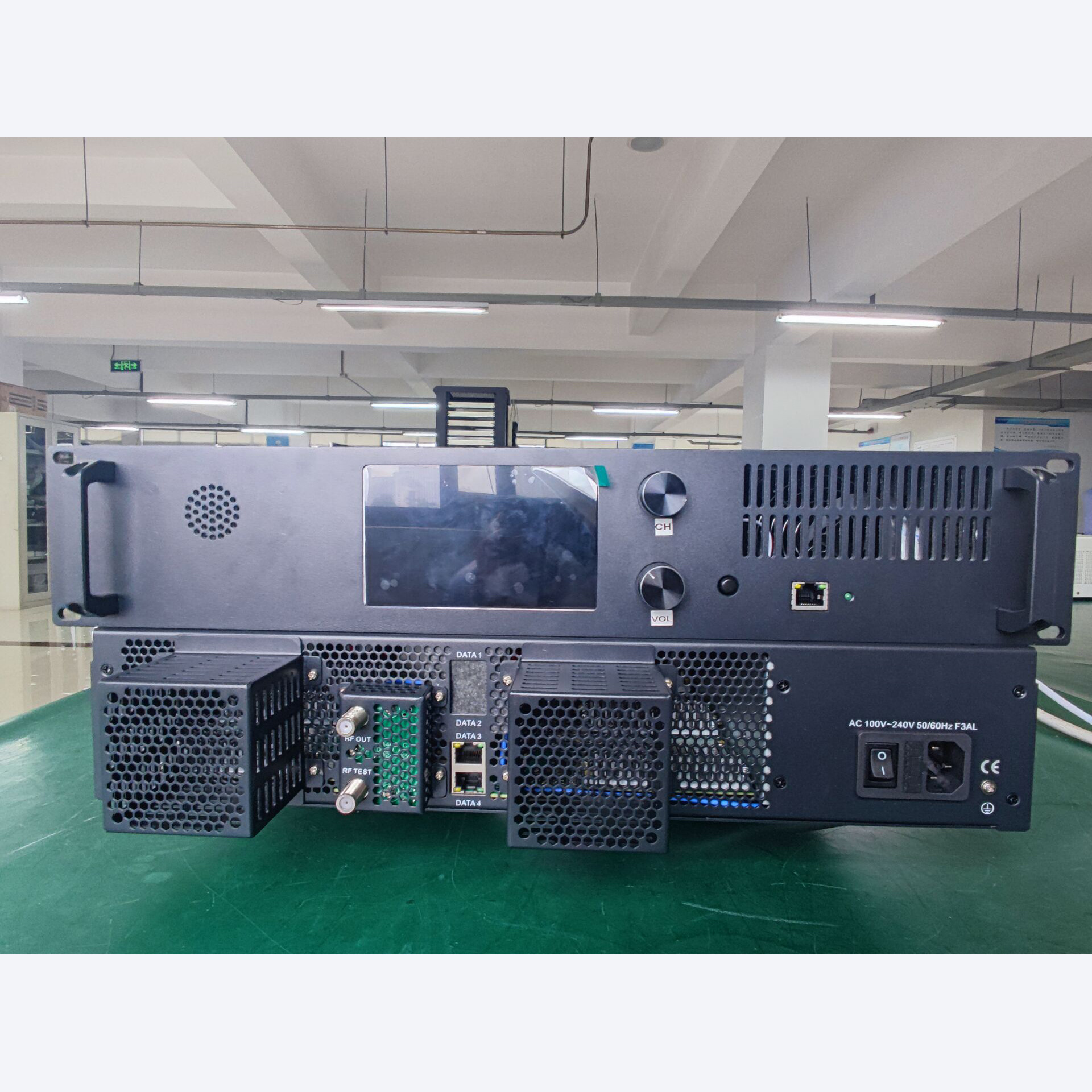 Dexin DSM2500C 32в1 IP к аналоговому модулятору