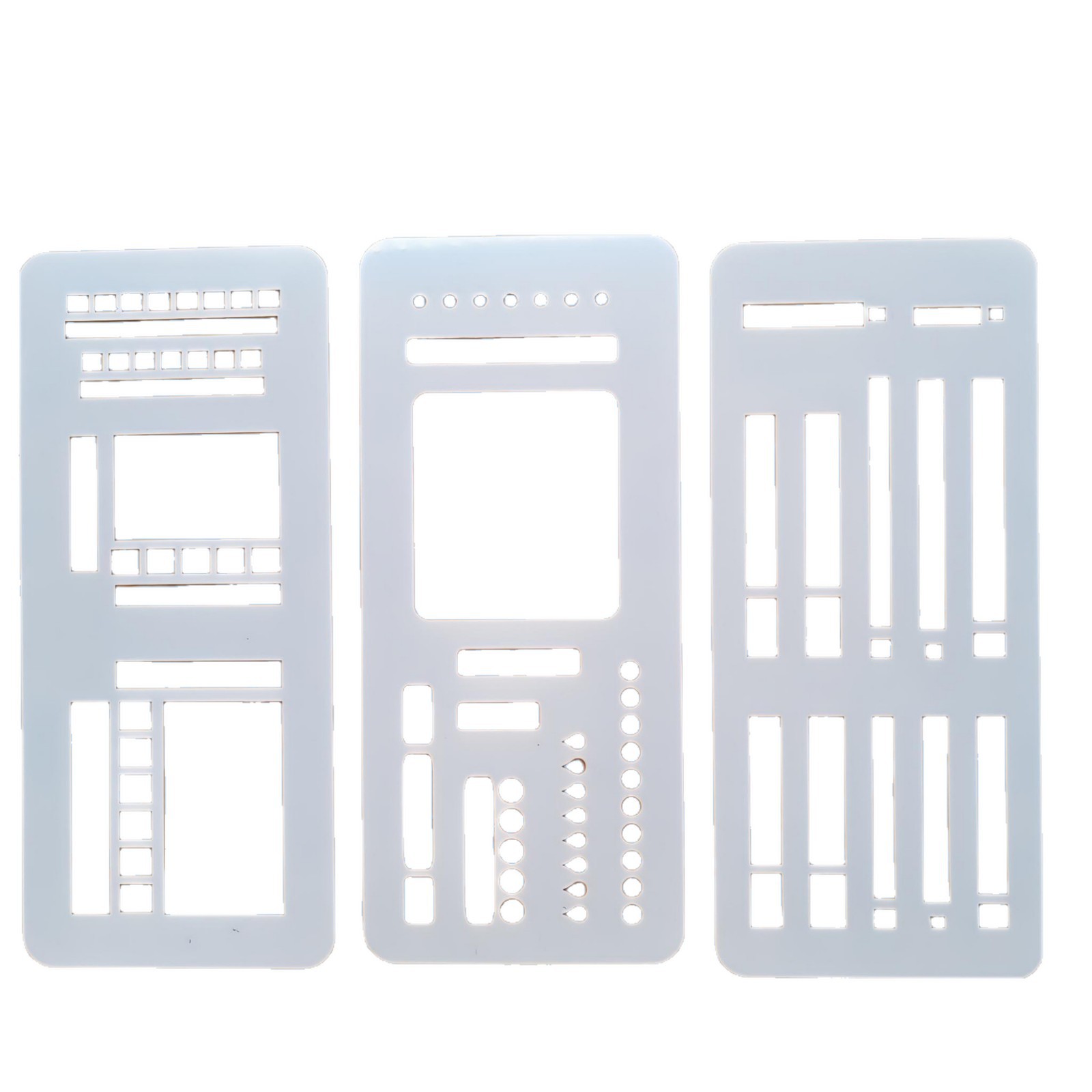 Cross-Border Amazon Creative Portable Flexible Record Template Flexible Record Template Ruler