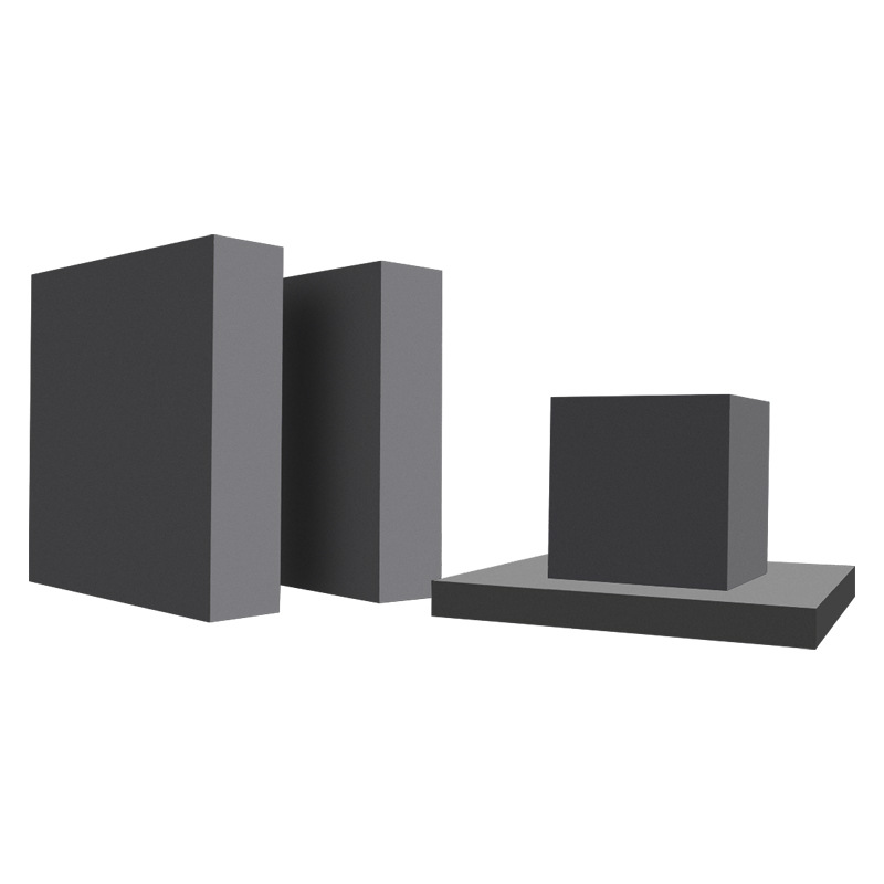 Rubber buffer shock-absorbing block machine tool equipment shock-proof anti-collision rubber cushion block Bridge Railway shock-absorbing square rubber block