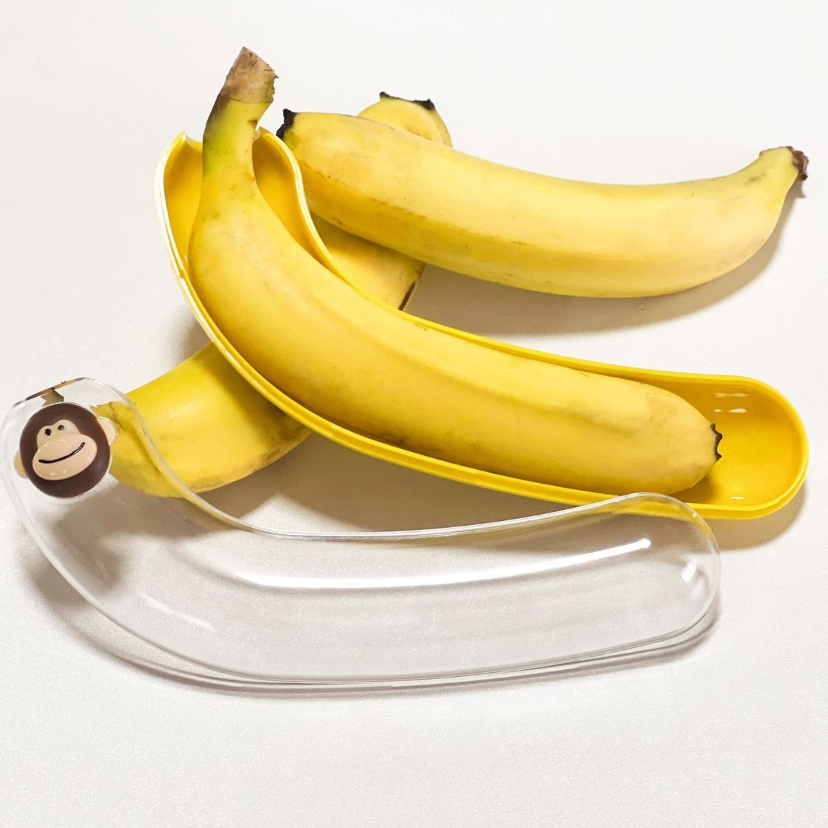 New Fruit Preservation Box, Portable Sealed Banana Preservation Box for Outdoor Camping, Fruit Box for Bananas