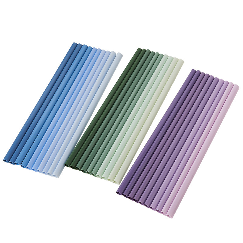 Gradient color rod clip resume file A4 folder custom student transparent folder insert rod clip wholesale