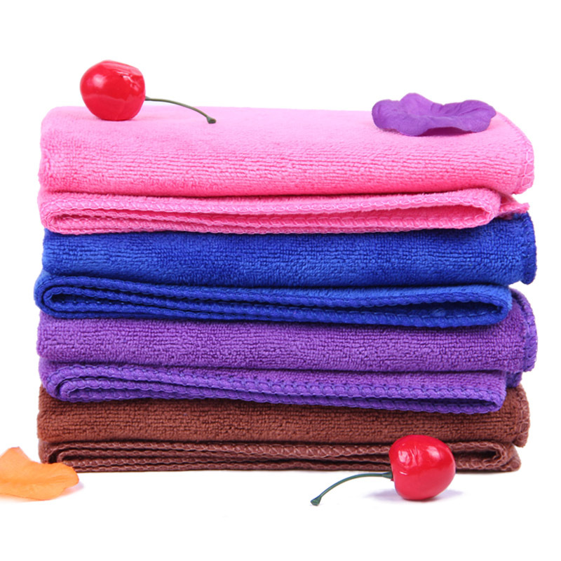 Wholesale microfiber dry hair towel 300g beauty salon Barber shop towel car towel absorbent cleaning cloth