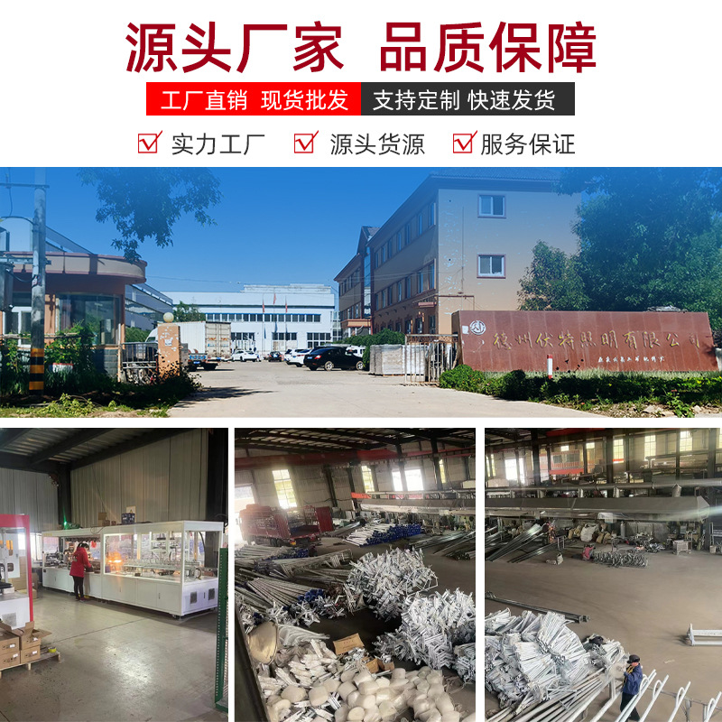 Municipal engineering single waterproof 7 meters 8 meters double arms 3 meters stadium 5 meters 10 meters 4 meters 12 meters 6 meters street lamp pole