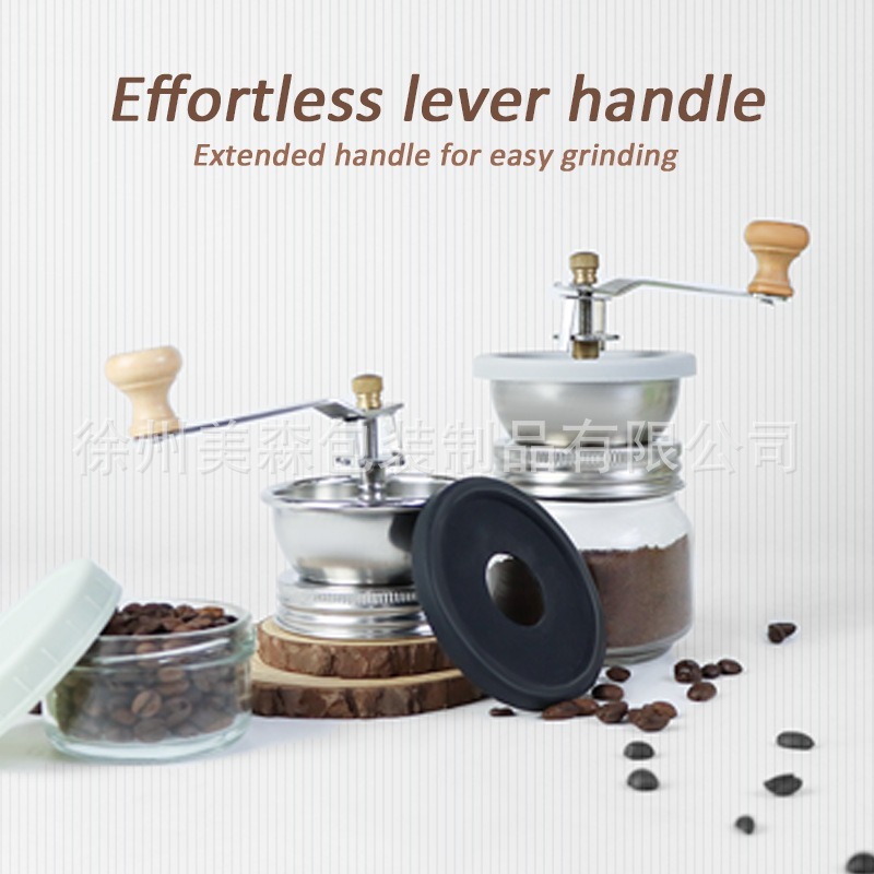 Coffee Bean Grinder Hand Grinder Household Stainless Steel Manual Grinder Portable Coffee Grinder