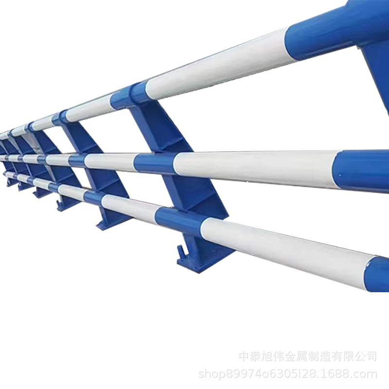 Customized Anti-Collision Guardrail Bridge High-Speed Municipal Railing Composite Pipe Railing Anti-Landscape Guardrail Light Rail Guardrail