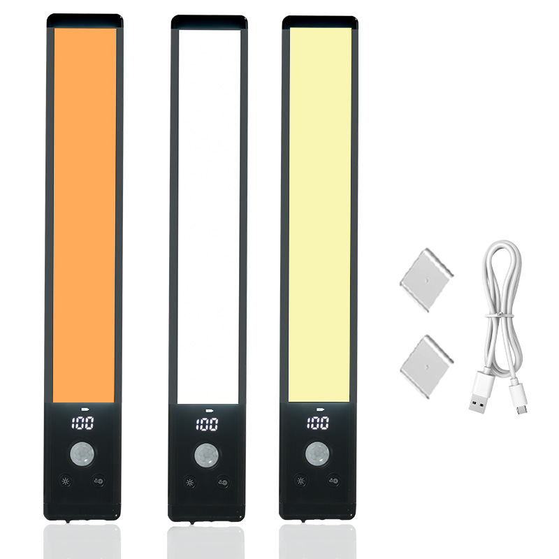 Светодиодная умная лампа для шкафа с магнитным креплением, без проводов, для спальни, кухни, ночник, настольная лампа, уличное освещение