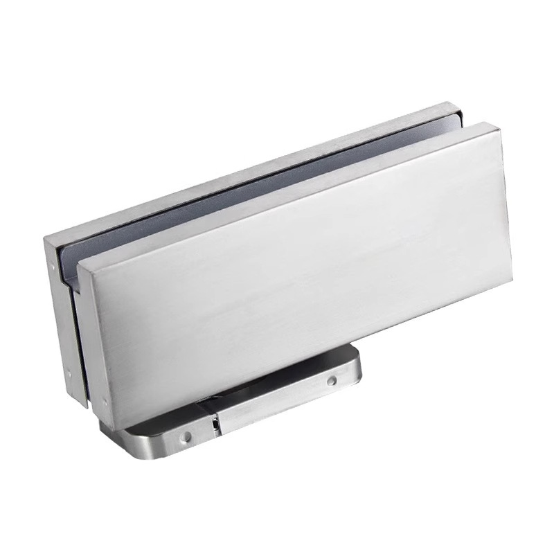 Hole-free Floor Spring Hidden Non-slotting Frameless Glass Door Floor Spring Door Fittings Hidden Glass Door Floor Spring