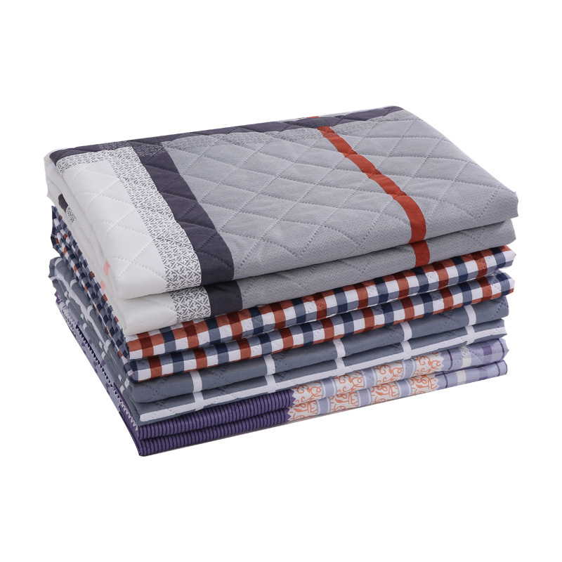 Diaper Mat for the Elderly Waterproof Washable Queen Size Bed Care Mat Auntie Mattress Menstrual Mat Ultrasonic Pressure Line Urine Mat