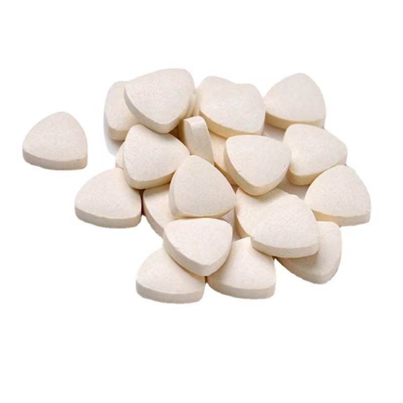 Customized OEM Niacinamide Collagen White Tablets Various Shapes White Kidney Bean Tablets Candy