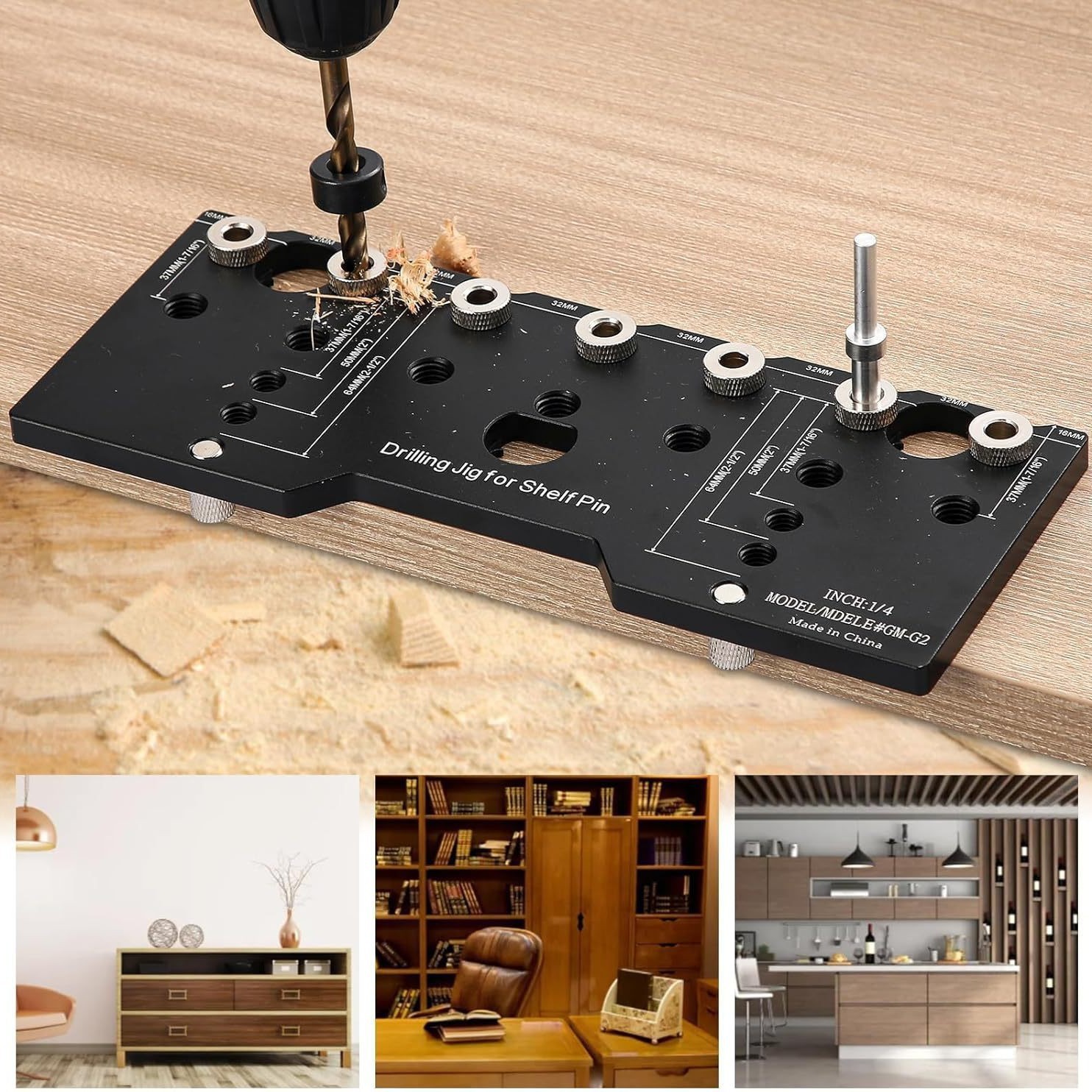 Hinge Hole Opener, Cabinet Hinge Hole Opener, Panel Pin Hole Opener, Installation Auxiliary Tool