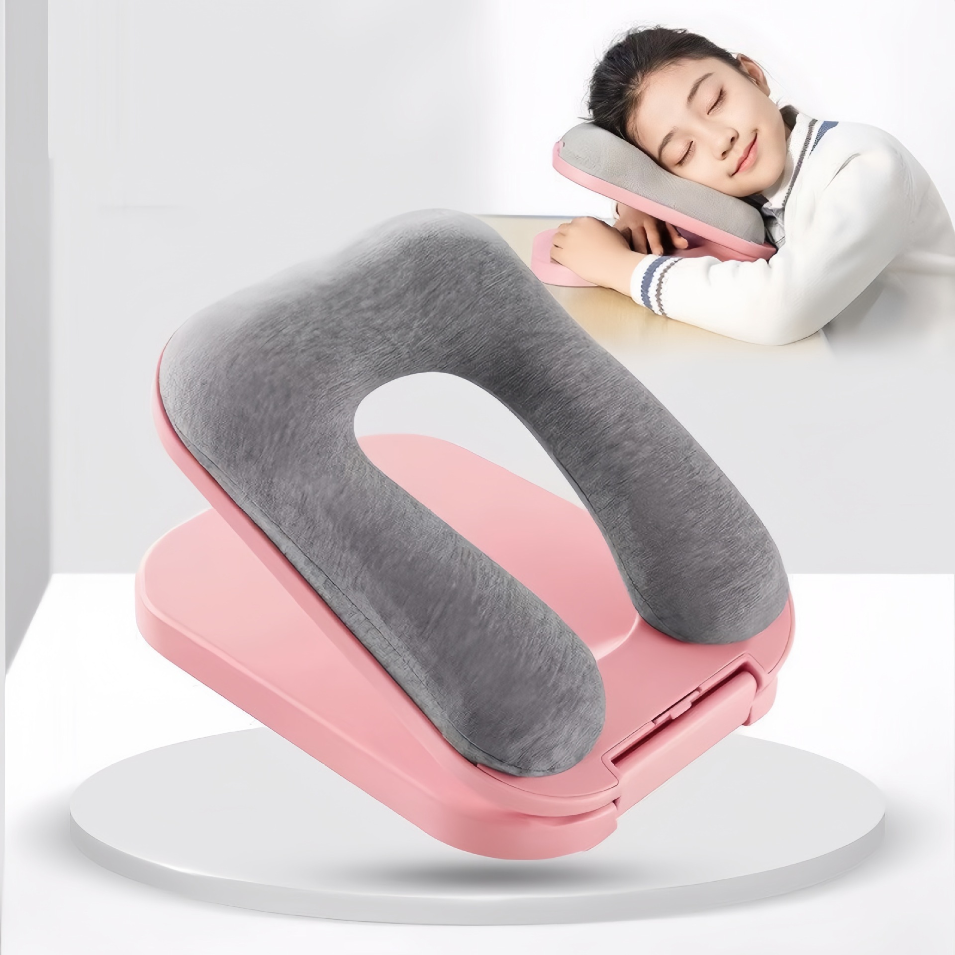 Tiktok-Style Children's Nap Pillow for Elementary School Students, Office Nap Pillow, Foldable Nap Pillow, Hug Pillow