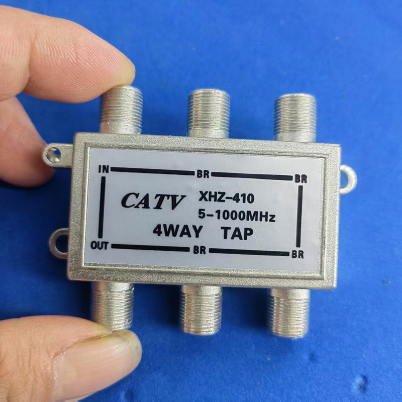 Direct Supply and Free Shipping 03 Type 4 Brancher Cable Tv Signal Branch Distributor One to Four 410