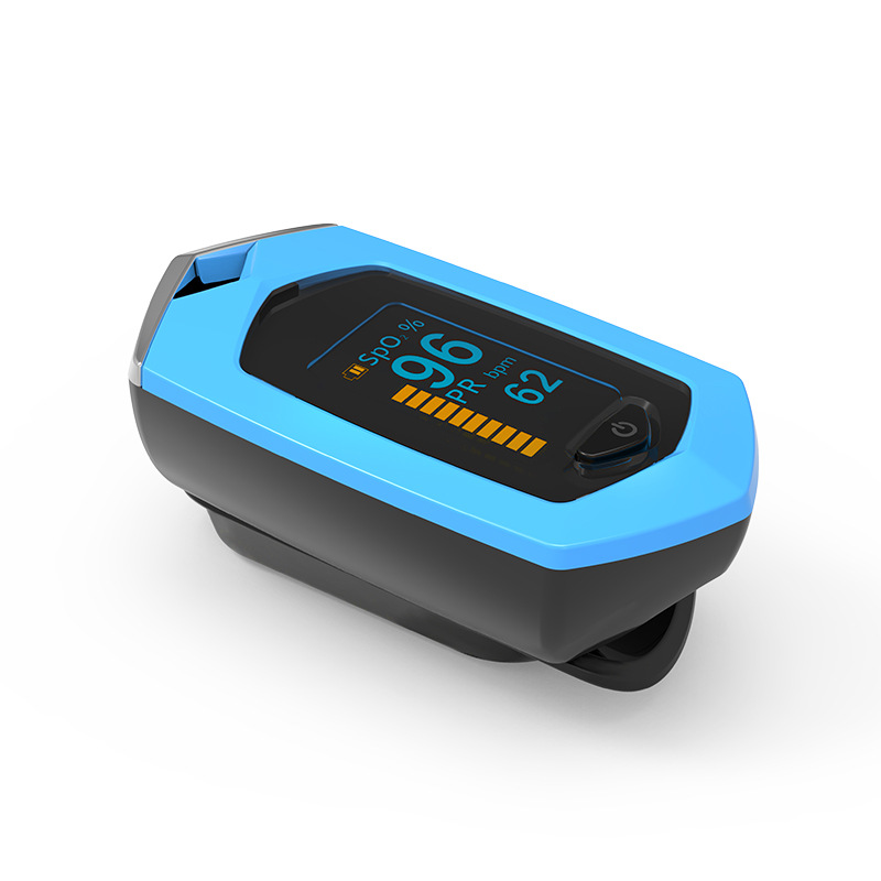 Charging oximeter finger clip pulse oximeter foreign trade oximeter oximeter oxygen pulse meter oxygen therapy instrument