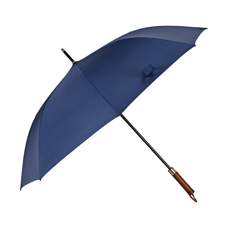 Golf Umbrella Automatic Long Handle Men's Business 27inch Umbrella Rainproof Wind-Resistant Sunny Umbrella Logo Straight Umbrella