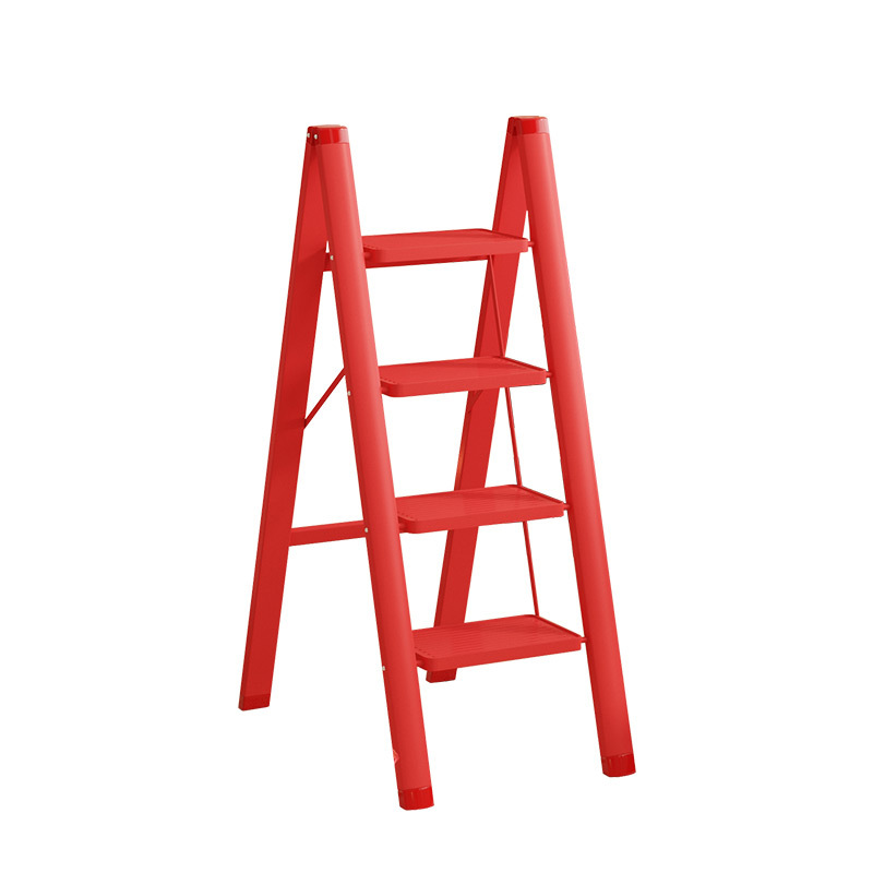 Ladder Folding Herringbone Ladder Indoor Household Ladder Thickened Small Engineering Ladder Portable Step Ladder Manufacturer Wholesale