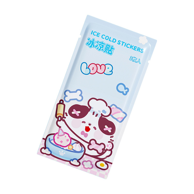 Cute Ice Stickers for Military Training and Summer Prevention Ice Stickers for Summer Students Cool Stickers for Mobile Phone Cooling Stickers for Heat Dissipation and Cooling Stickers