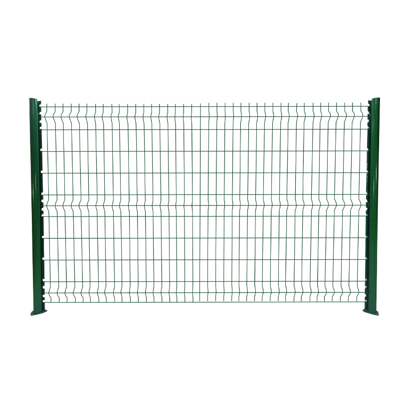 Scenic Park Peach-Shaped Column Guardrail Wire Mesh Fence Triangle Bending Road Greening Isolation Fence Wire Mesh