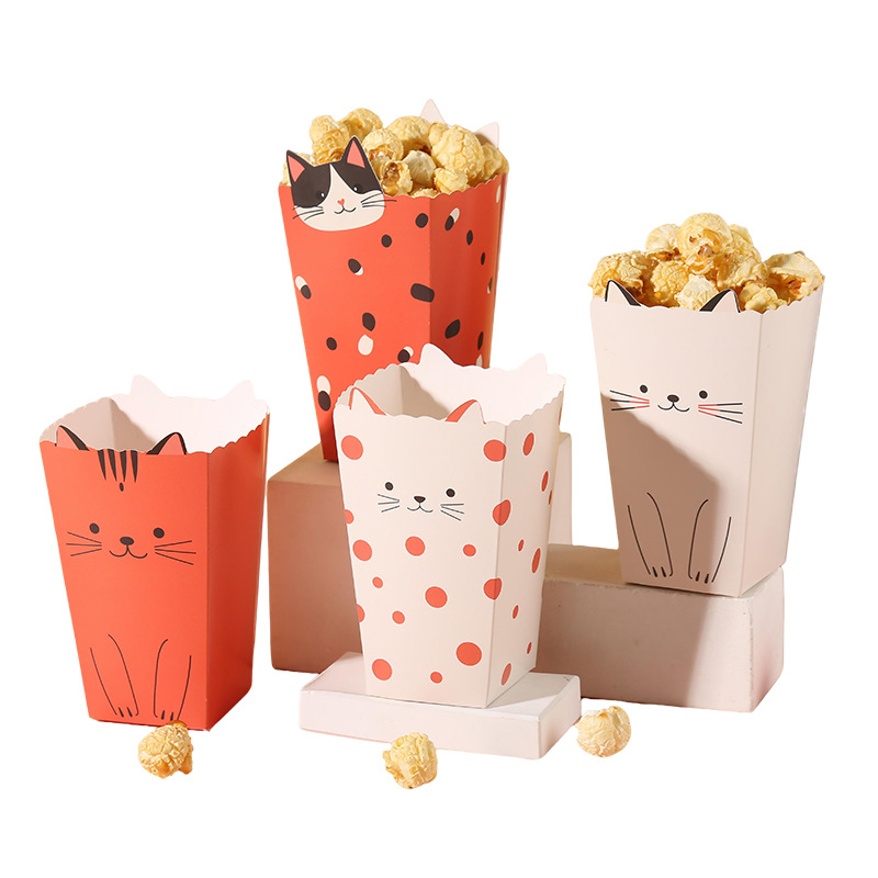 Customized Cross-Border Party Supplies, Holiday Party Atmosphere Decoration Supplies, Paper Hats, Masks, Popcorn Boxes, Gift Boxes