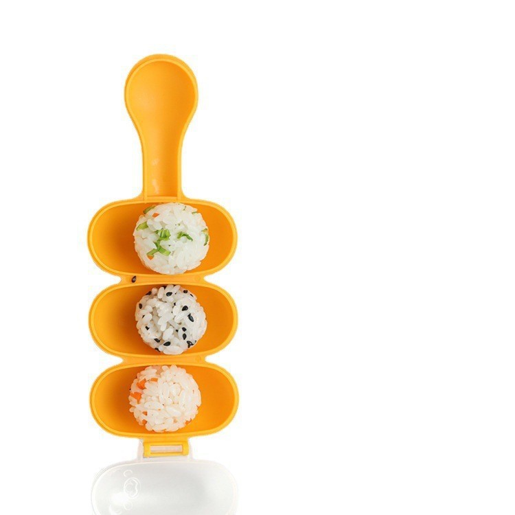 Food Grade pp Material Baking Making Tools Shake Music Meatballs Artifact Cartoon Children's Sushi Rice Ball Mold