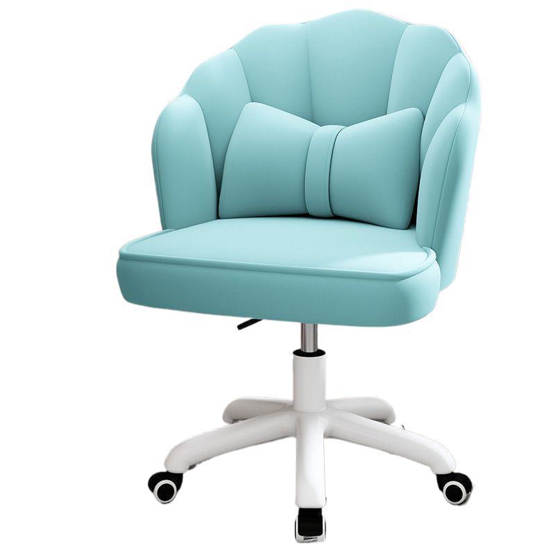 Trendy Petal Lift Swivel Chair for Home Computer, Comfortable Bedroom Chair with Backrest, Office Chair, Popular Makeup Chair