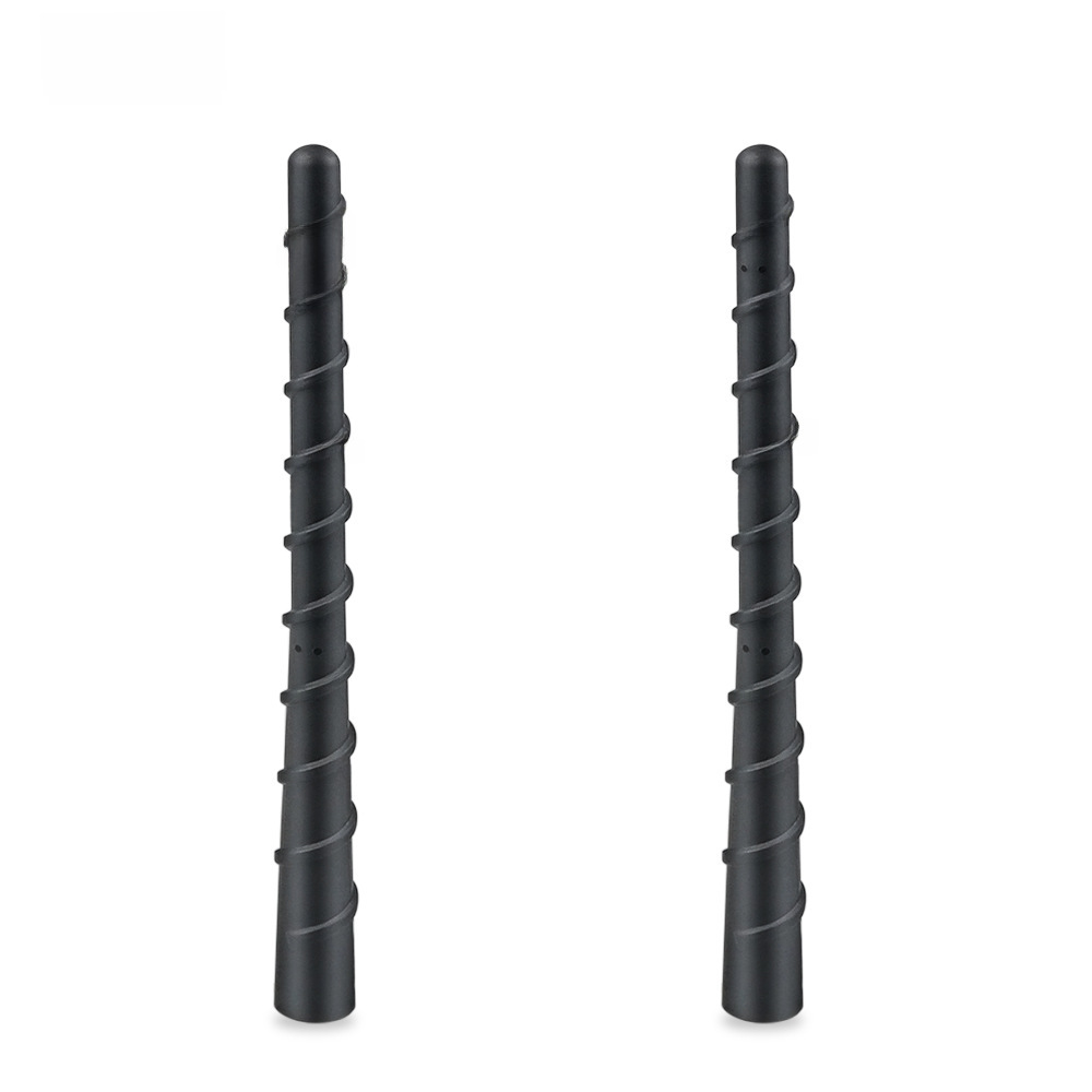 18CM7 inch with three screw twist spiral multifunctional car roof radio signal antenna pole top