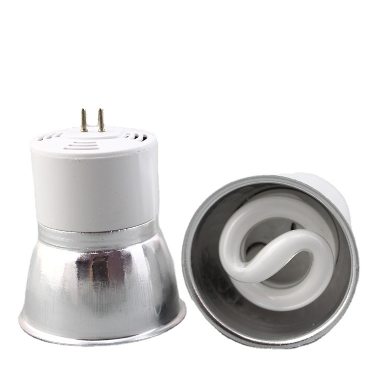 LED integrated energy-saving lamp Cup MR16 two-pin pin 5W downlight cattle eye lamp ceiling spiral energy-saving lamp spotlight