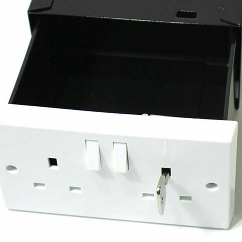 Manufacturer Supplies British Wall Hidden Safe Household Concealed Storage Socket Box Quality Assurance Safe