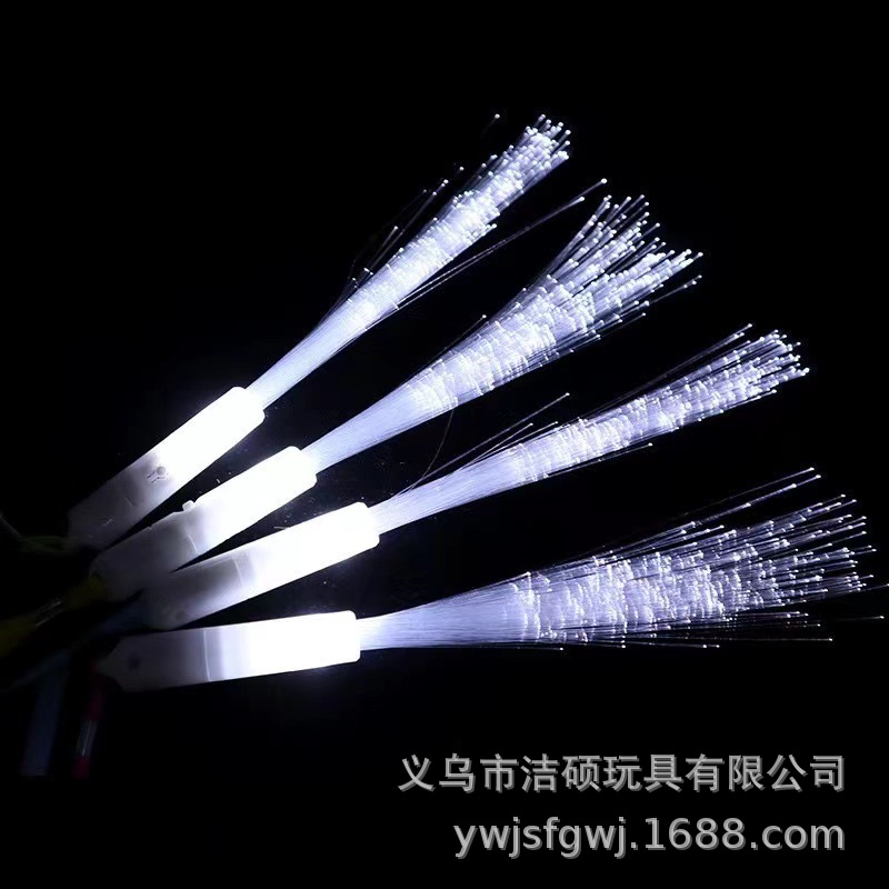 Cross-Border Hot Selling Optical Fiber Stick Digital Light Stick Changing Flash Concert Glow Ktv Party Props